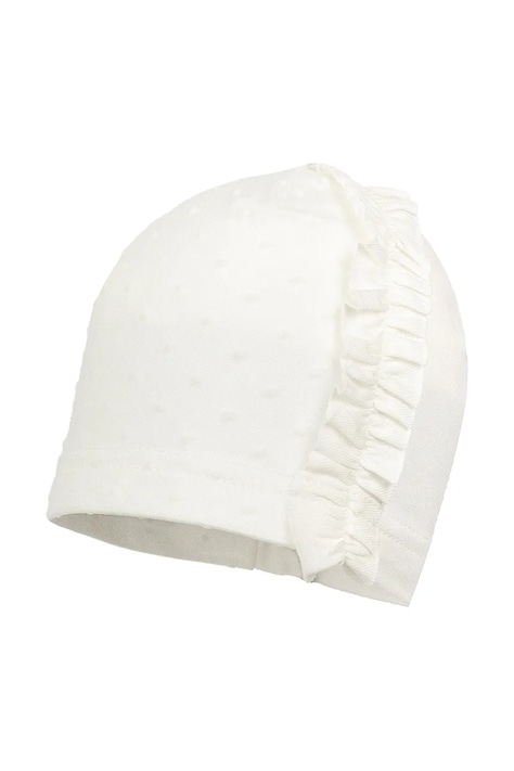 Jamiks caciula copii PEARL culoarea bej, din tesatura neteda, JWH041