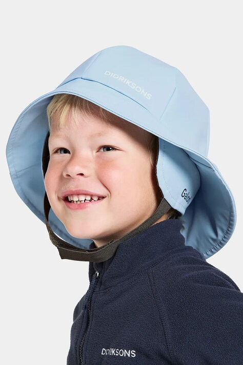 Dětský klobouk Didriksons SOUTHWEST KIDS modrá barva, 505021
