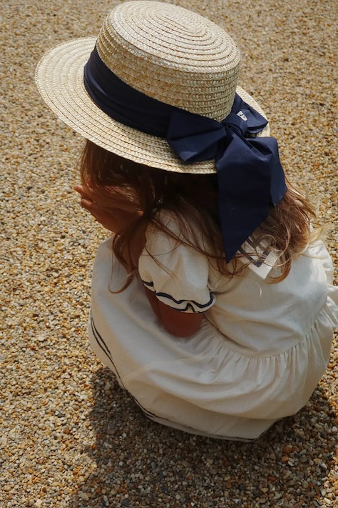 Klobouk Konges Sløjd ALLIE SAILOR HAT béžová barva, KS103180