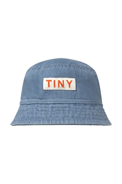 Tinycottons pălărie din bumbac pentru copii DENIM BUCKET HAT bumbac, SS25-419