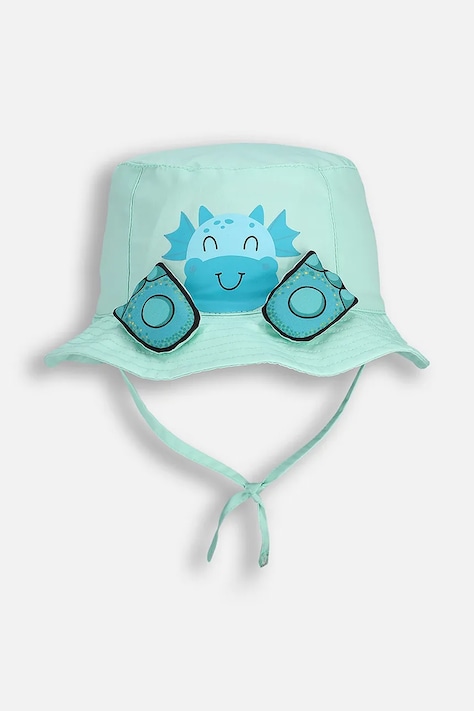 Coccodrillo gyerek pamut sapka türkiz, pamut, ACCESSORIES SUMMER BOY