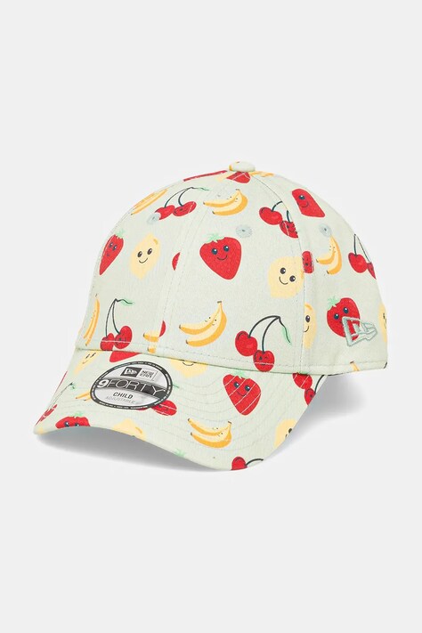 Хлопковая кепка New Era NEW ERA цвет зелёный узор 60667525