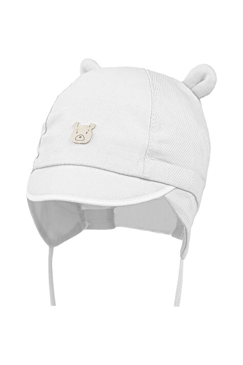 Pamučna kapa za djecu Jamiks MARKO boja: siva, od tanke pletenine, pamučna, JWH209