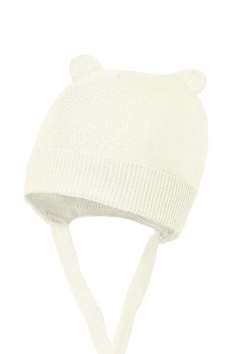 Jamiks caciula bebe REMI culoarea bej, din tesatura neteda, JWH115