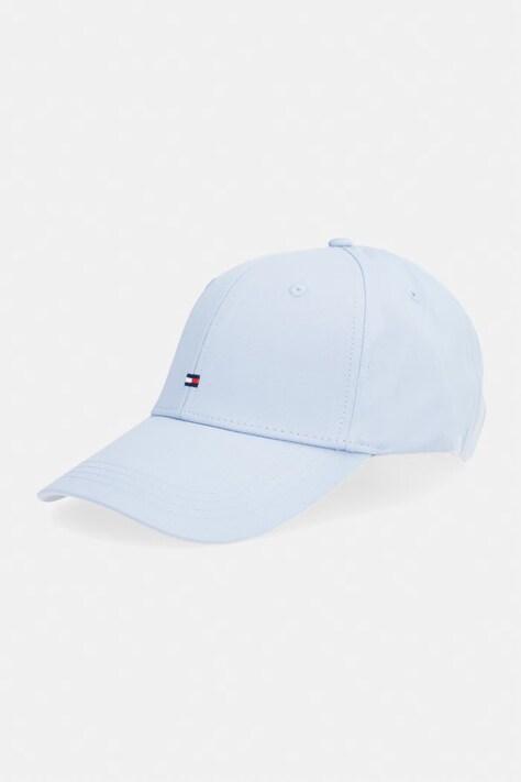 Tommy Hilfiger bejzbalová čiapka pánska bavlnená modrá AM0AM13008