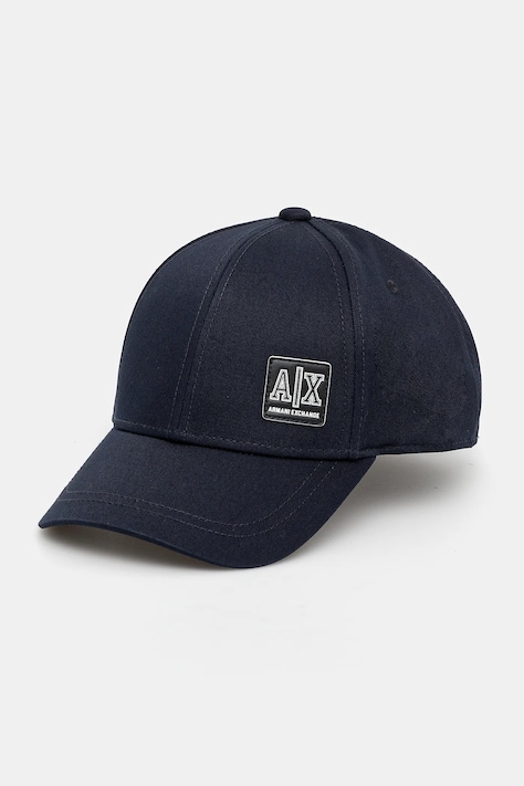 Šiltovka Armani Exchange tmavomodrá farba, jednofarebné, XM001255 AF15066