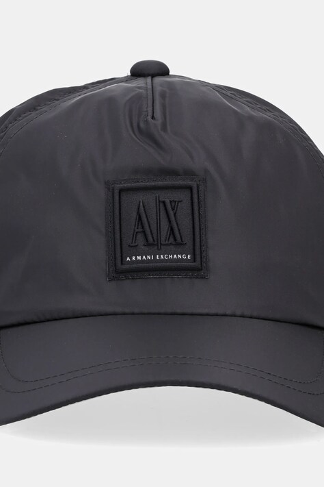 Armani Exchange кепка чоловіча — SS25-CAM02M, чорний — фото 2