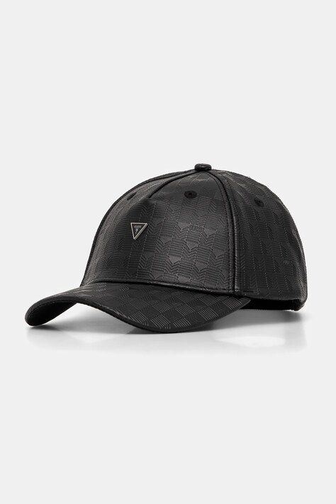 Guess șapcă LONDON culoarea negru, uni, AM9494 POL01