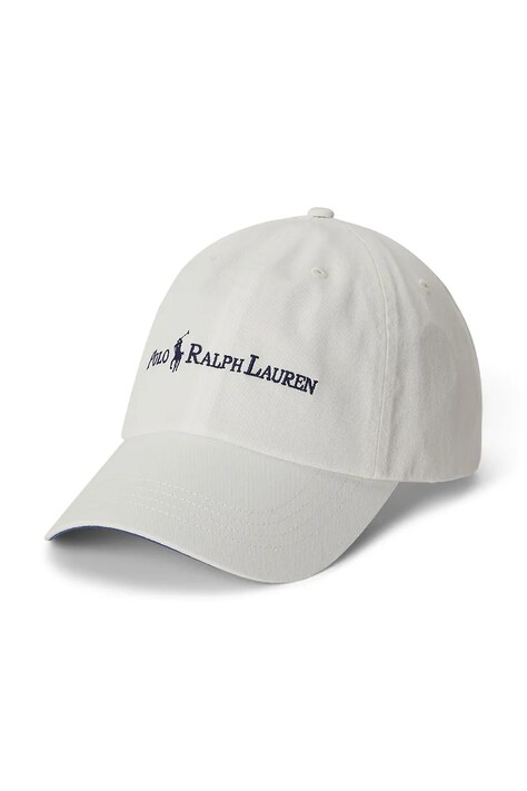 Polo Ralph Lauren Sport Cap czapka bejsbolowa bawełniana męska beżowa 710958055