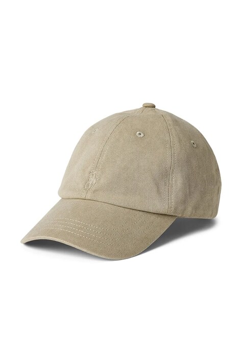 Βαμβακερό καπέλο του μπέιζμπολ Polo Ralph Lauren Cap χρώμα: πράσινο, 710964764