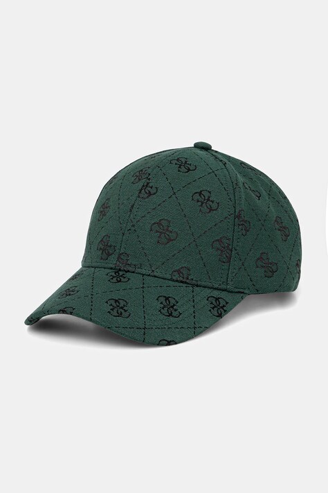 Guess șapcă JACQUARD culoarea verde, cu imprimeu, M5GZ18 WGUE0