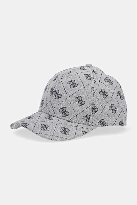 Kšiltovka Guess JACQUARD šedá barva, vzorovaná, M5GZ18 WGUE0