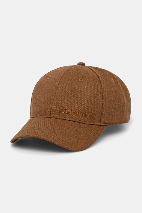Кепка Calvin Klein цвет коричневый однотонная K50K512978