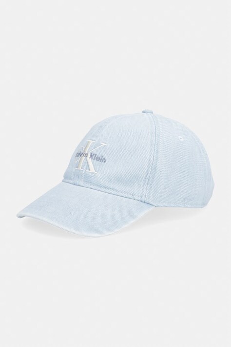 Džínsová šiltovka Calvin Klein Jeans pánska, s nášivkou, LV04G5007G
