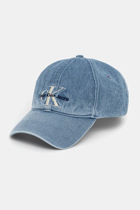 Calvin Klein Jeans șapcă de baseball din denim bărbați, cu imprimeu, LV04G5007G