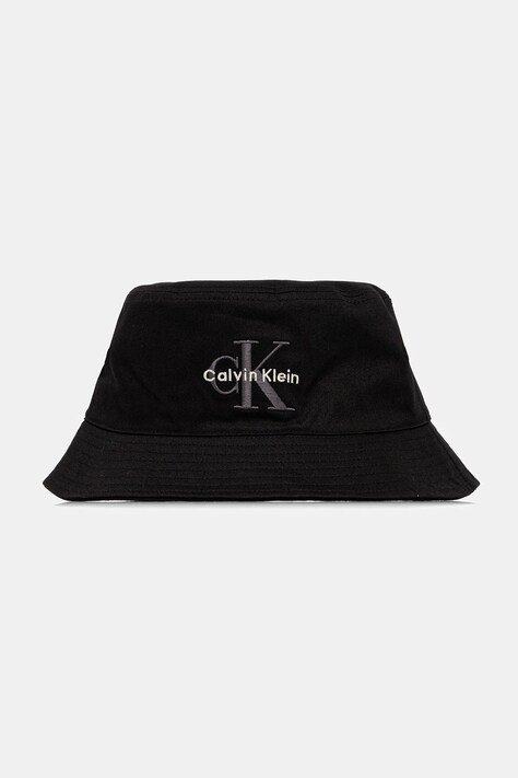 Calvin Klein Jeans pălărie din bumbac culoarea negru, bumbac, LV04G5020G