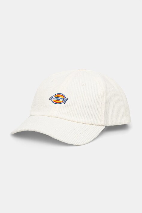 Baseball kapa iz rebrastega žameta Dickies bež barva, DK0A4ZAYC481