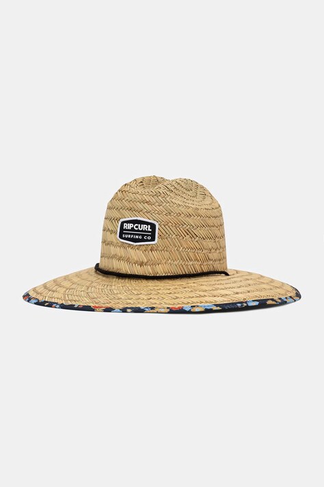 Rip Curl kapelusz z szerokim rondem męski beżowy 1EPMHE