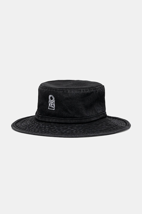 Шляпа из хлопка Rip Curl цвет чёрный хлопковая 1FYMHE