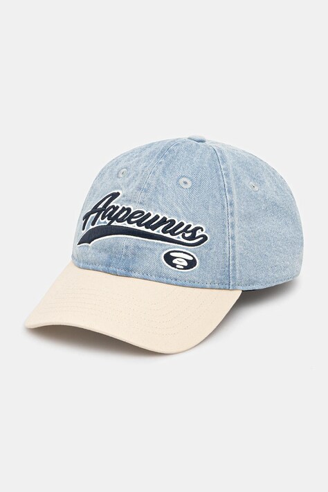 AAPE baseball cap Main blue color smooth AAPCPM5256XAO