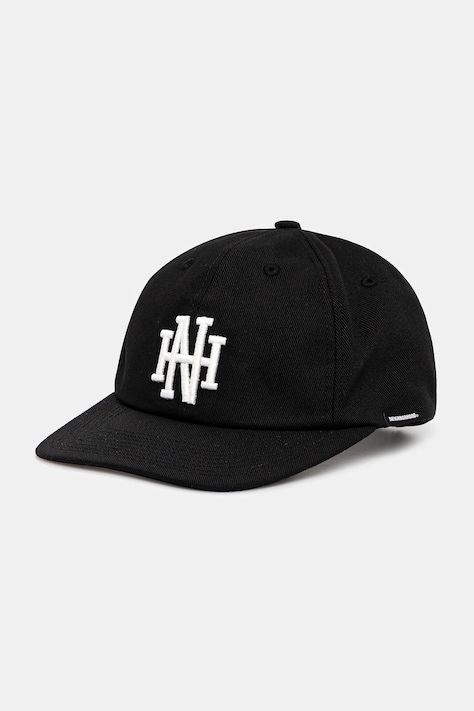 NEIGHBORHOOD czapka z daszkiem Baseball Cap kolor czarny z aplikacją 251HCNH.HT01
