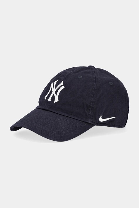 Бавовняна бейсболка Nike New York Yankees колір синій з аплікацією NB01.4FA.NK.BEK