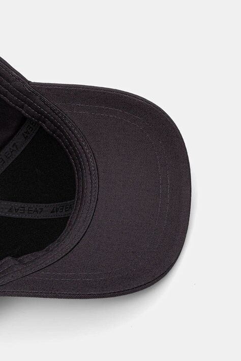 EA7 Emporio Armani кепка бавовняна — SS25-CAU029, сірий — фото 4