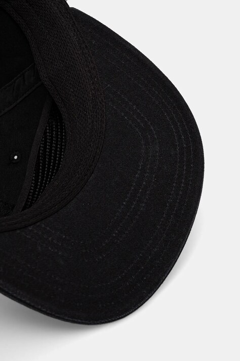 Бавовняна бейсболка adidas Originals — SS25-CAU037, чорний — фото 4