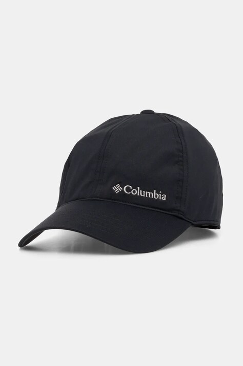 Кепка Columbia колір чорний з аплікацією 2121121