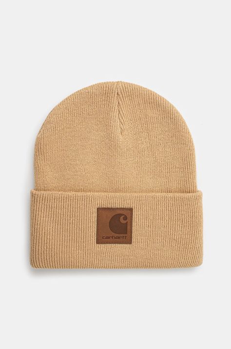 Carhartt WIP czapka Eldon Beanie kolor brązowy  I034369.07EXX