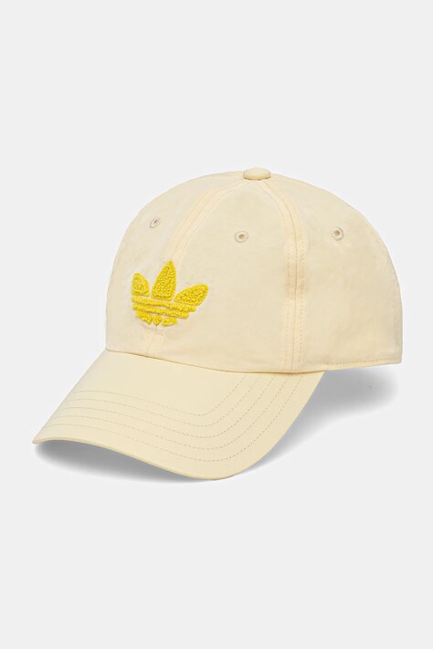 Кепка adidas Originals цвет жёлтый с аппликацией JD5352