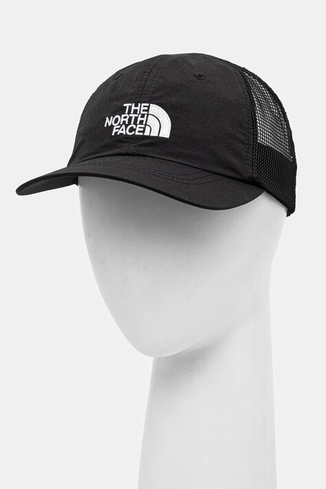 Kšiltovka The North Face Horizon Trucker černá barva, s aplikací, NF0A5FXSKX71