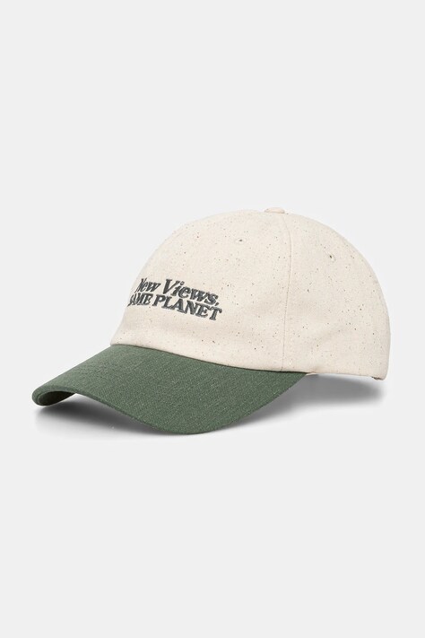 Шапка с козирка The North Face Norm в бежово с апликация NF0A7WHOALO1