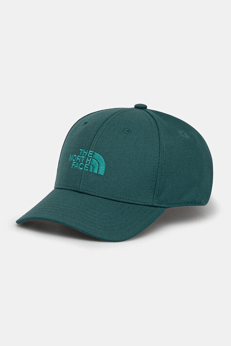 The North Face sapca Recycled 66 Classic Hat culoarea turcoaz, cu imprimeu, NF0A4VSVBM31