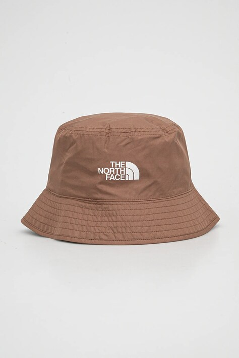 The North Face palarie cu doua fete Sun Stash culoarea maro, NF00CGZ058W1