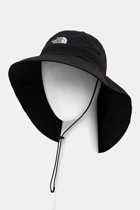 The North Face palarie Horizon Mullet Brimmer culoarea negru, NF0A7WH2KX71
