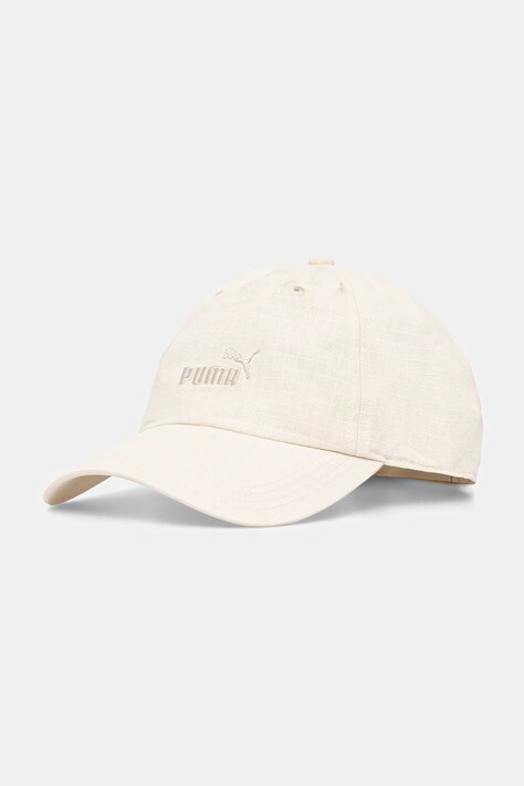 Puma pamut baseball sapka bézs, nyomott mintás, 25983