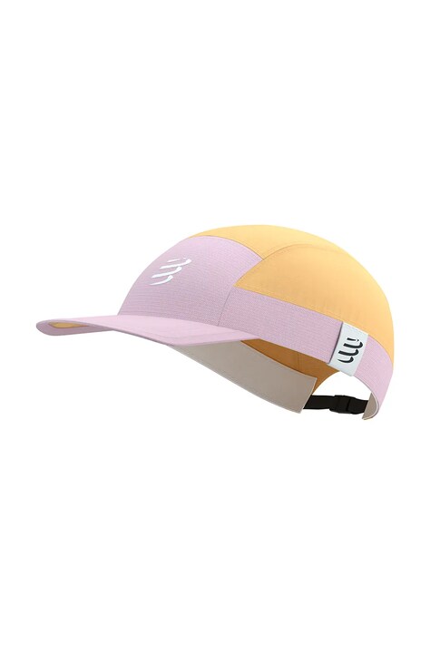 Кепка Compressport 5 Panel Light колір рожевий однотонна XHWU7924