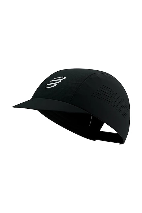 Kšiltovka Compressport Pro Racing černá barva, hladká, XHWU732