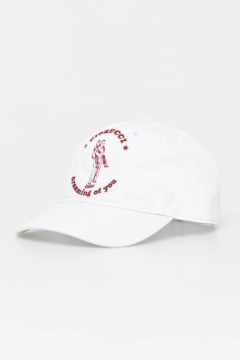 Βαμβακερό καπέλο του μπέιζμπολ Fiorucci White Dreaming of You Baseball Cap χρώμα: άσπρο, W02SMAHA135CO01WH03