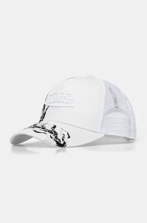 Von Dutch baseball sapka fehér, mintás, 7030859