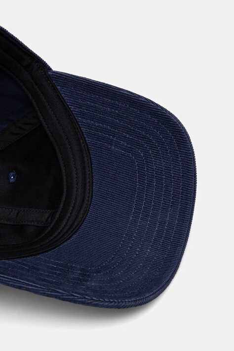 Вельветова кепка Under Armour — SS25-CAU0A4, темно-синій — фото 5