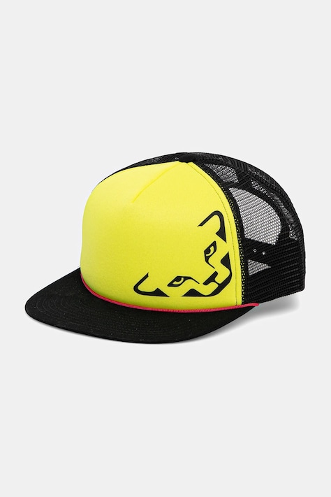 Dynafit czapka z daszkiem kolor zielony z nadrukiem 08.0000071138