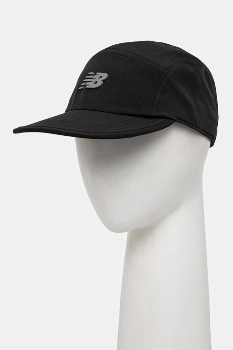 New Balance sapca Performance culoarea negru, cu imprimeu, LAH51001BK