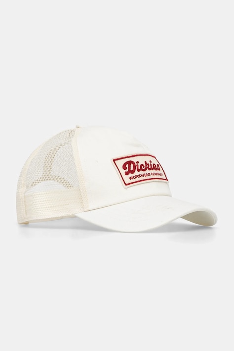 Kapa sa šiltom Dickies boja: bež, s aplikacijom, DK0A4Z6MC481