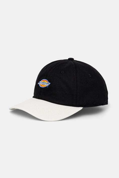 Dickies șapcă de baseball din bumbac culoarea negru, modelator, DK0A4Z6LBLK1