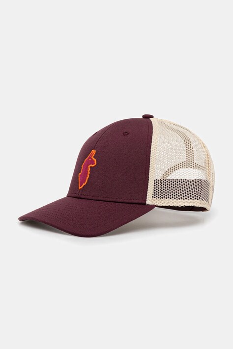 Kšiltovka Cotopaxi Llama vínová barva, vzorovaná, F21473U294