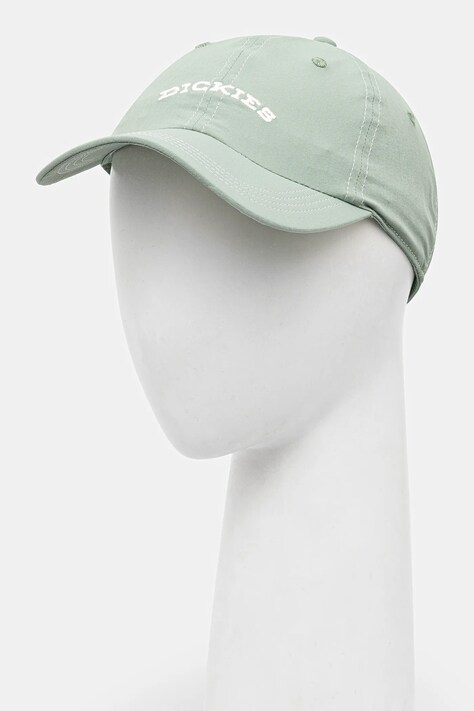 Кепка Dickies Wilsall Cap Iceberg Green колір бірюзовий однотонна DK0A4Z6PK361