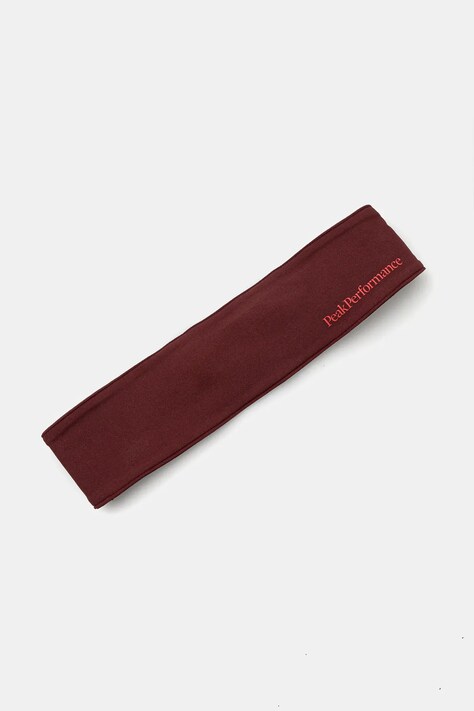 Peak Performance bentiță culoarea bordo, G80370