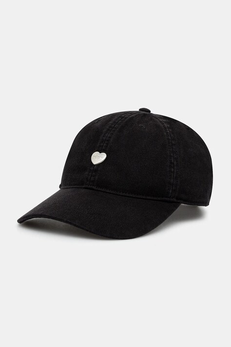 Carhartt WIP șapcă Heart Metal Cap culoarea negru, uni, I034609